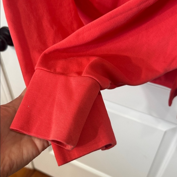 NIKE WOMENS LONG SLEEVE TRAINING CREWNECK EMBER GLOW LARGE - Picture 8 of 11